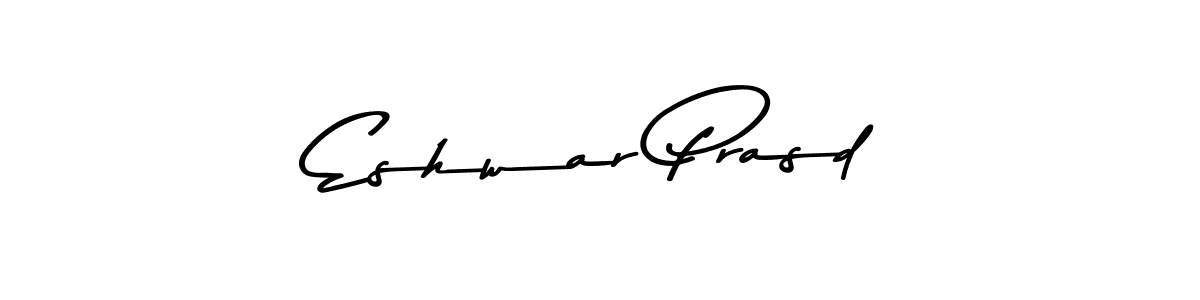 Make a short Eshwar Prasd signature style. Manage your documents anywhere anytime using Asem Kandis PERSONAL USE. Create and add eSignatures, submit forms, share and send files easily. Eshwar Prasd signature style 9 images and pictures png