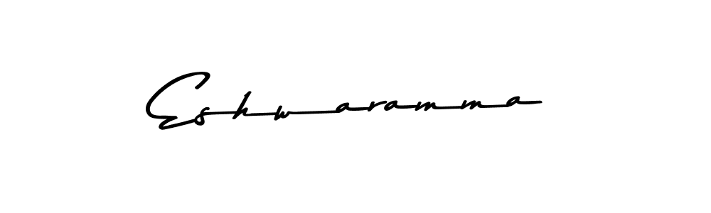 Make a beautiful signature design for name Eshwaramma. With this signature (Asem Kandis PERSONAL USE) style, you can create a handwritten signature for free. Eshwaramma signature style 9 images and pictures png