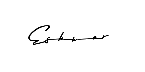 Make a beautiful signature design for name Eshwor. Use this online signature maker to create a handwritten signature for free. Eshwor signature style 9 images and pictures png