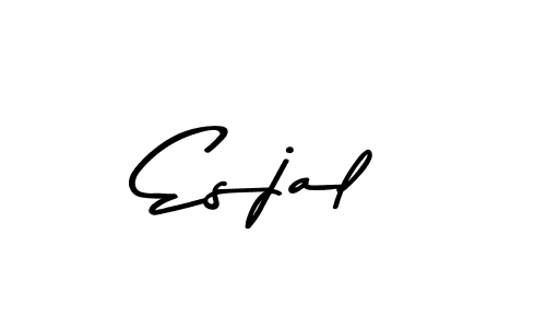 Best and Professional Signature Style for Esjal. Asem Kandis PERSONAL USE Best Signature Style Collection. Esjal signature style 9 images and pictures png