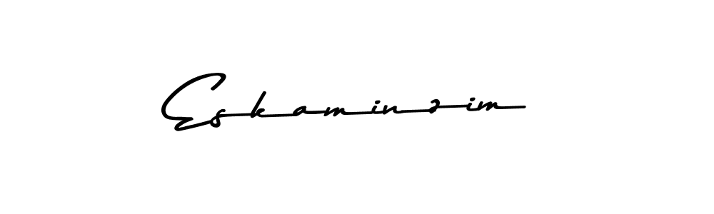 Make a beautiful signature design for name Eskaminzim. Use this online signature maker to create a handwritten signature for free. Eskaminzim signature style 9 images and pictures png