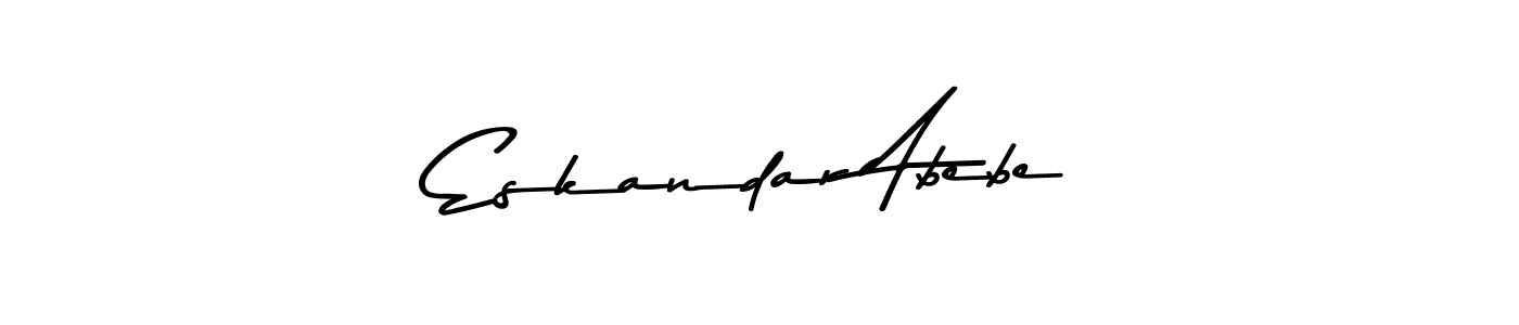 Once you've used our free online signature maker to create your best signature Asem Kandis PERSONAL USE style, it's time to enjoy all of the benefits that Eskandar Abebe name signing documents. Eskandar Abebe signature style 9 images and pictures png
