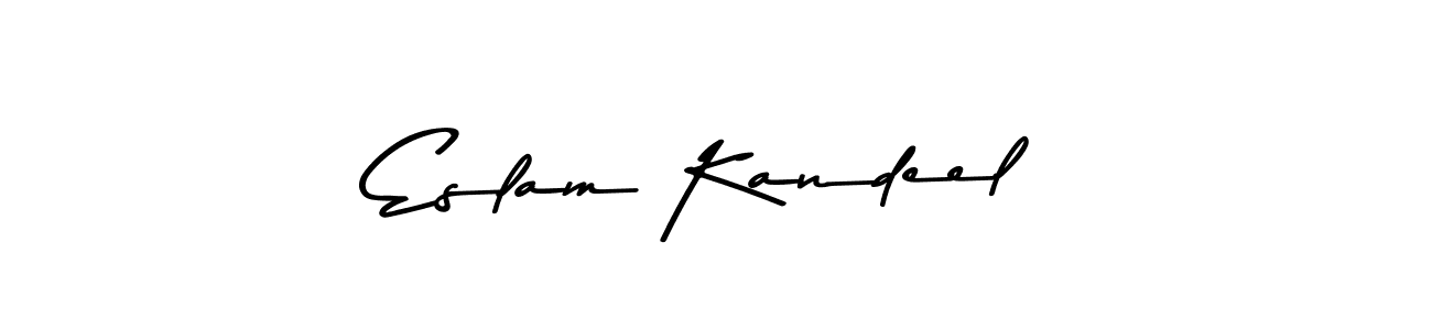 The best way (Asem Kandis PERSONAL USE) to make a short signature is to pick only two or three words in your name. The name Eslam Kandeel include a total of six letters. For converting this name. Eslam Kandeel signature style 9 images and pictures png