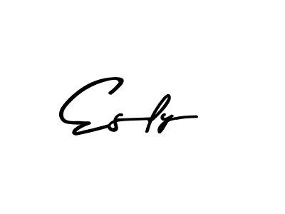 The best way (Asem Kandis PERSONAL USE) to make a short signature is to pick only two or three words in your name. The name Esly include a total of six letters. For converting this name. Esly signature style 9 images and pictures png