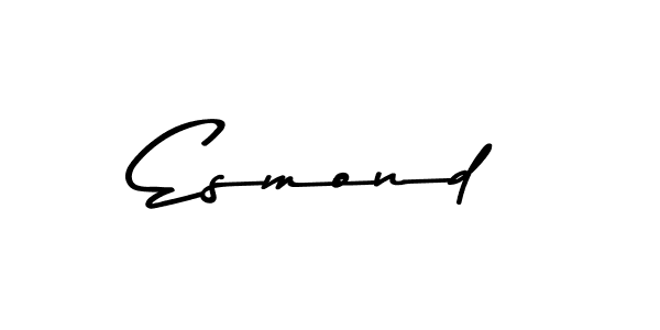 How to make Esmond signature? Asem Kandis PERSONAL USE is a professional autograph style. Create handwritten signature for Esmond name. Esmond signature style 9 images and pictures png