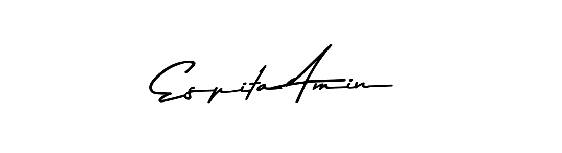 Espita Amin stylish signature style. Best Handwritten Sign (Asem Kandis PERSONAL USE) for my name. Handwritten Signature Collection Ideas for my name Espita Amin. Espita Amin signature style 9 images and pictures png