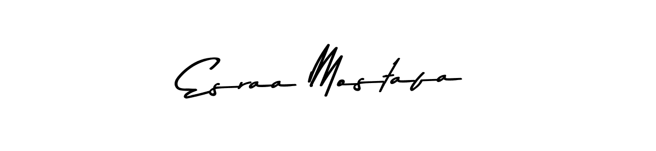How to make Esraa Mostafa signature? Asem Kandis PERSONAL USE is a professional autograph style. Create handwritten signature for Esraa Mostafa name. Esraa Mostafa signature style 9 images and pictures png