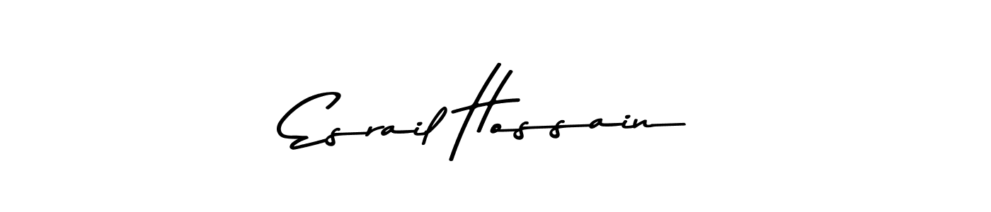 It looks lik you need a new signature style for name Esrail Hossain. Design unique handwritten (Asem Kandis PERSONAL USE) signature with our free signature maker in just a few clicks. Esrail Hossain signature style 9 images and pictures png