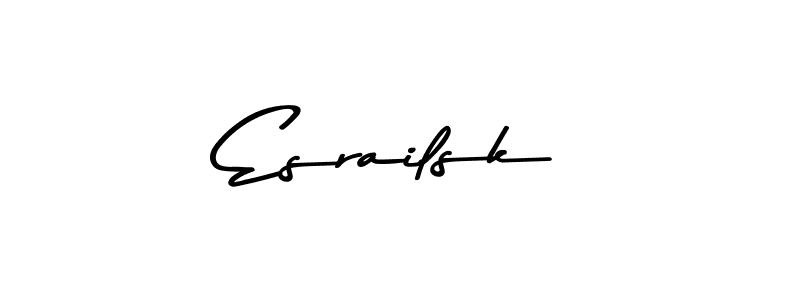 You can use this online signature creator to create a handwritten signature for the name Esrailsk. This is the best online autograph maker. Esrailsk signature style 9 images and pictures png