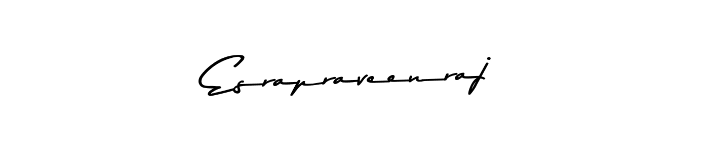 Similarly Asem Kandis PERSONAL USE is the best handwritten signature design. Signature creator online .You can use it as an online autograph creator for name Esrapraveenraj. Esrapraveenraj signature style 9 images and pictures png