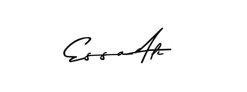 Make a beautiful signature design for name Essa Ali. With this signature (Asem Kandis PERSONAL USE) style, you can create a handwritten signature for free. Essa Ali signature style 9 images and pictures png