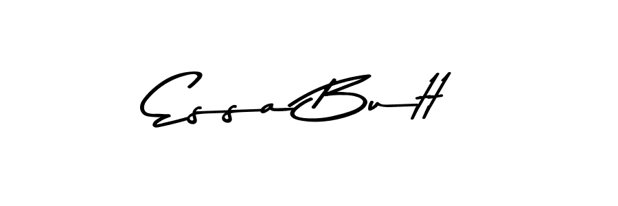 Use a signature maker to create a handwritten signature online. With this signature software, you can design (Asem Kandis PERSONAL USE) your own signature for name Essa Butt. Essa Butt signature style 9 images and pictures png