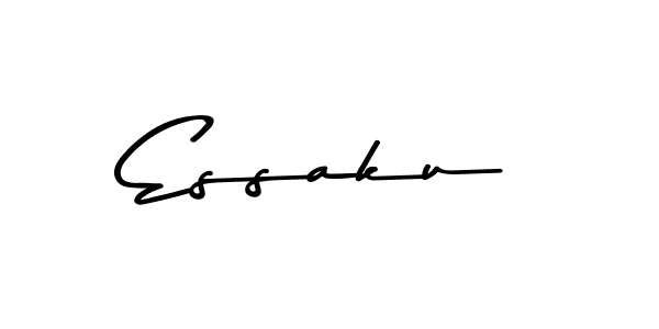 Here are the top 10 professional signature styles for the name Essaku. These are the best autograph styles you can use for your name. Essaku signature style 9 images and pictures png