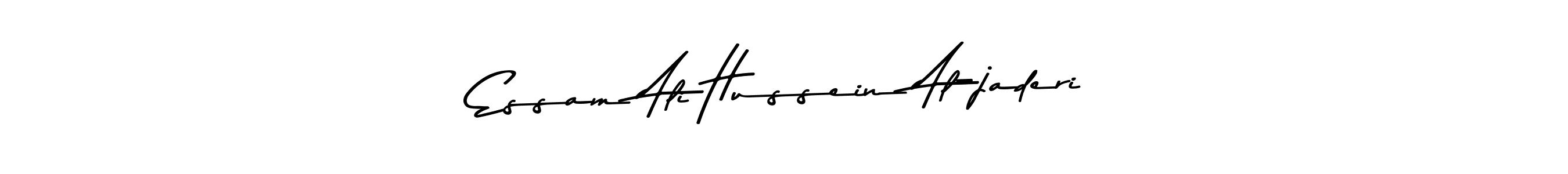 Design your own signature with our free online signature maker. With this signature software, you can create a handwritten (Asem Kandis PERSONAL USE) signature for name Essam Ali Hussein Al-jaderi. Essam Ali Hussein Al-jaderi signature style 9 images and pictures png