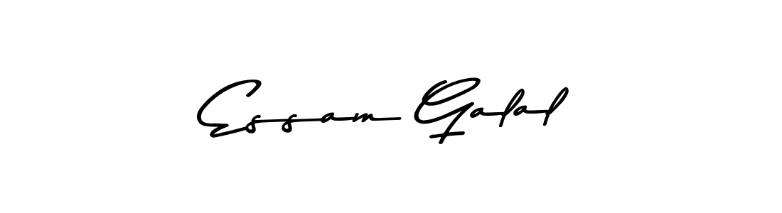 Essam Galal stylish signature style. Best Handwritten Sign (Asem Kandis PERSONAL USE) for my name. Handwritten Signature Collection Ideas for my name Essam Galal. Essam Galal signature style 9 images and pictures png