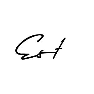 It looks lik you need a new signature style for name Est. Design unique handwritten (Asem Kandis PERSONAL USE) signature with our free signature maker in just a few clicks. Est signature style 9 images and pictures png