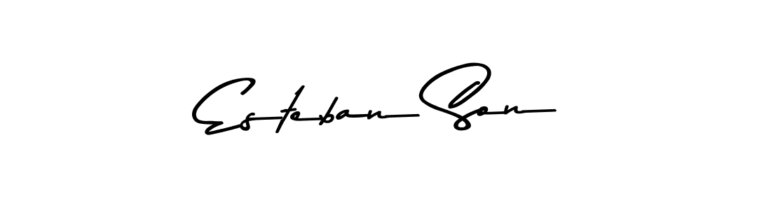 Also we have Esteban Son name is the best signature style. Create professional handwritten signature collection using Asem Kandis PERSONAL USE autograph style. Esteban Son signature style 9 images and pictures png