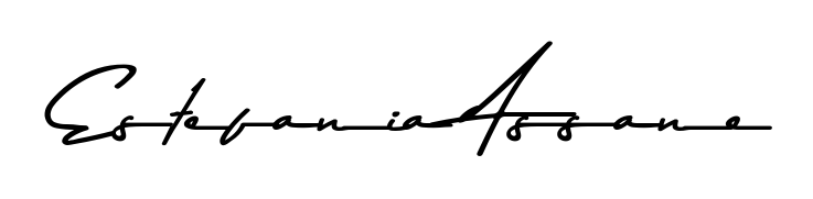 Practice writing Estefania Assane with the flow of Asem Kandis PERSONAL USE lettering. A fantastic source of inspiration for developing your personal signature style. Estefania Assane signature style 9 images and pictures png