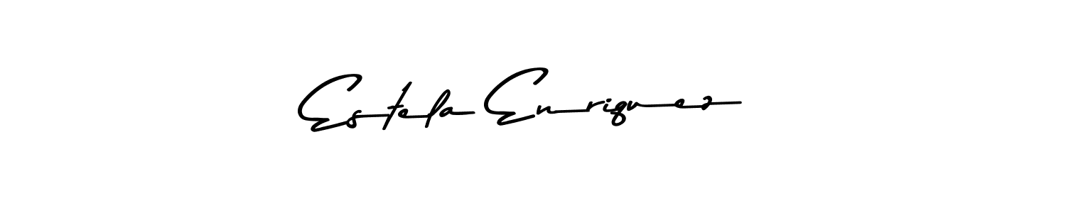 Also You can easily find your signature by using the search form. We will create Estela Enriquez name handwritten signature images for you free of cost using Asem Kandis PERSONAL USE sign style. Estela Enriquez signature style 9 images and pictures png