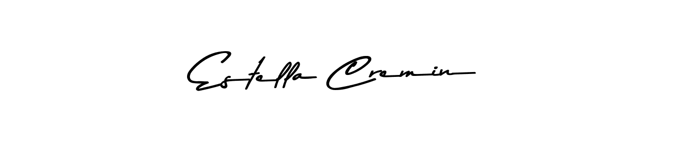 You should practise on your own different ways (Asem Kandis PERSONAL USE) to write your name (Estella Cremin) in signature. don't let someone else do it for you. Estella Cremin signature style 9 images and pictures png