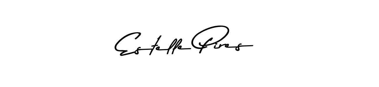 Make a beautiful signature design for name Estelle Pires. Use this online signature maker to create a handwritten signature for free. Estelle Pires signature style 9 images and pictures png