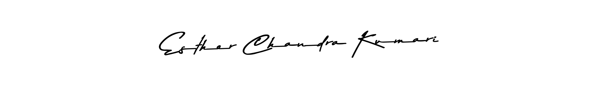 Also You can easily find your signature by using the search form. We will create Esther Chandra Kumari name handwritten signature images for you free of cost using Asem Kandis PERSONAL USE sign style. Esther Chandra Kumari signature style 9 images and pictures png