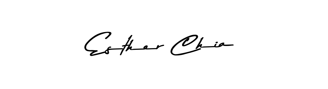 Also we have Esther Chia name is the best signature style. Create professional handwritten signature collection using Asem Kandis PERSONAL USE autograph style. Esther Chia signature style 9 images and pictures png