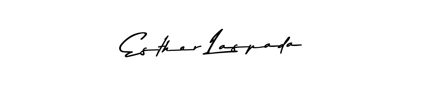 Once you've used our free online signature maker to create your best signature Asem Kandis PERSONAL USE style, it's time to enjoy all of the benefits that Esther Laspada name signing documents. Esther Laspada signature style 9 images and pictures png