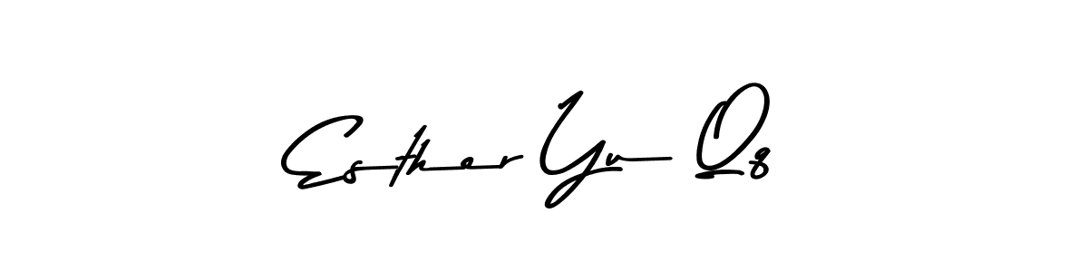 You should practise on your own different ways (Asem Kandis PERSONAL USE) to write your name (Esther Yu Qq) in signature. don't let someone else do it for you. Esther Yu Qq signature style 9 images and pictures png