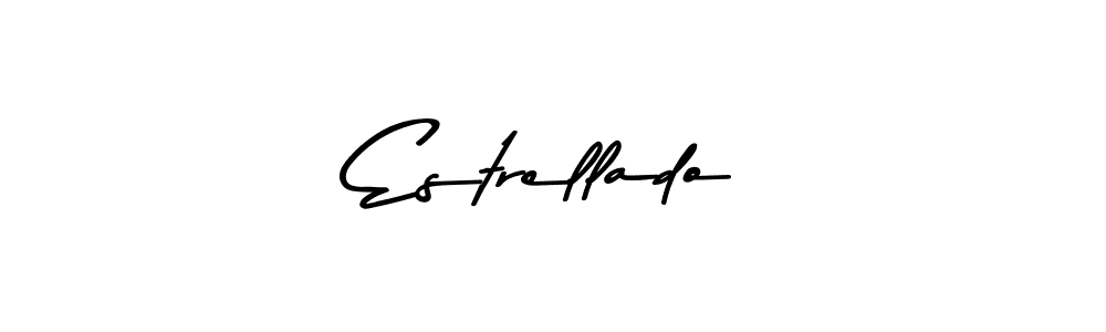 Make a beautiful signature design for name Estrellado. With this signature (Asem Kandis PERSONAL USE) style, you can create a handwritten signature for free. Estrellado signature style 9 images and pictures png