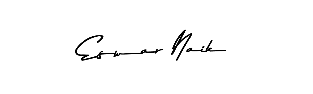Make a beautiful signature design for name Eswar Naik. With this signature (Asem Kandis PERSONAL USE) style, you can create a handwritten signature for free. Eswar Naik signature style 9 images and pictures png