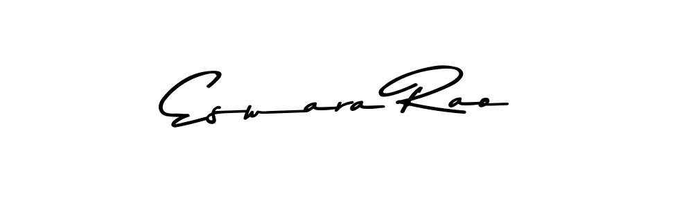 Eswara Rao stylish signature style. Best Handwritten Sign (Asem Kandis PERSONAL USE) for my name. Handwritten Signature Collection Ideas for my name Eswara Rao. Eswara Rao signature style 9 images and pictures png