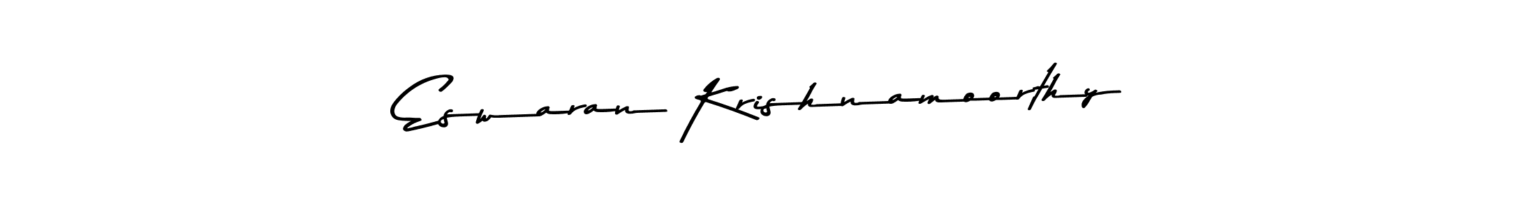 Make a short Eswaran Krishnamoorthy signature style. Manage your documents anywhere anytime using Asem Kandis PERSONAL USE. Create and add eSignatures, submit forms, share and send files easily. Eswaran Krishnamoorthy signature style 9 images and pictures png