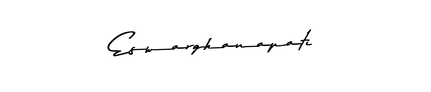 Eswarghanapati stylish signature style. Best Handwritten Sign (Asem Kandis PERSONAL USE) for my name. Handwritten Signature Collection Ideas for my name Eswarghanapati. Eswarghanapati signature style 9 images and pictures png