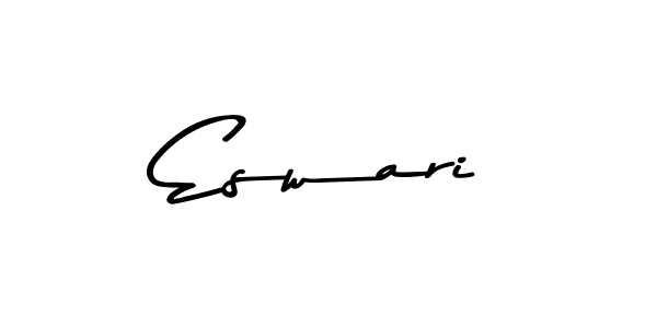 Make a beautiful signature design for name Eswari. With this signature (Asem Kandis PERSONAL USE) style, you can create a handwritten signature for free. Eswari signature style 9 images and pictures png