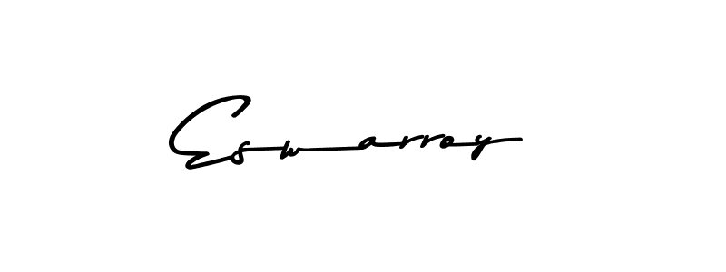 The best way (Asem Kandis PERSONAL USE) to make a short signature is to pick only two or three words in your name. The name Eswarroy include a total of six letters. For converting this name. Eswarroy signature style 9 images and pictures png