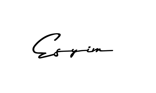 Here are the top 10 professional signature styles for the name Esyim. These are the best autograph styles you can use for your name. Esyim signature style 9 images and pictures png