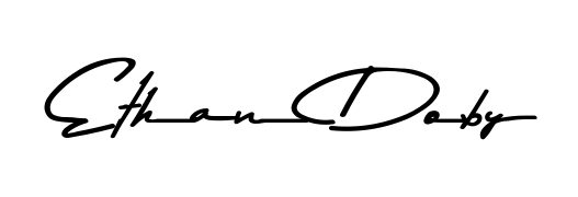 Explore multiple handwriting variations for Ethan Doby including this stunning Asem Kandis PERSONAL USE design. Free to use across all platforms. Ethan Doby signature style 9 images and pictures png