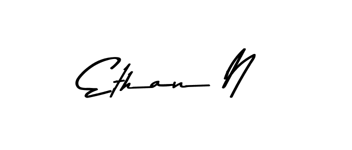 Make a beautiful signature design for name Ethan N. Use this online signature maker to create a handwritten signature for free. Ethan N signature style 9 images and pictures png