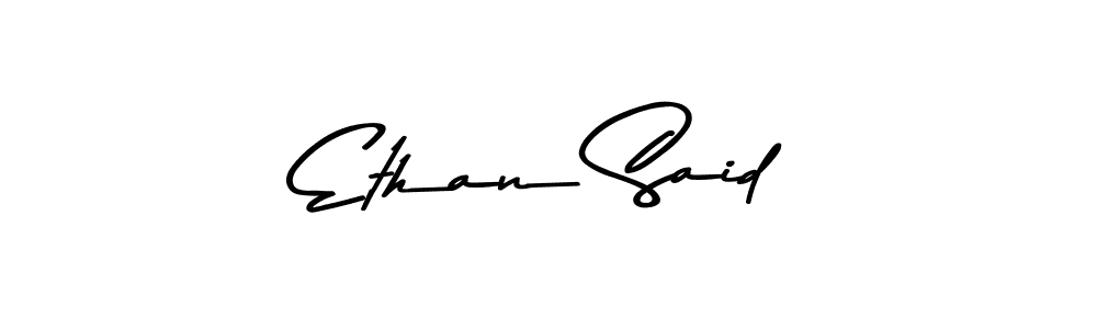 Similarly Asem Kandis PERSONAL USE is the best handwritten signature design. Signature creator online .You can use it as an online autograph creator for name Ethan Said. Ethan Said signature style 9 images and pictures png
