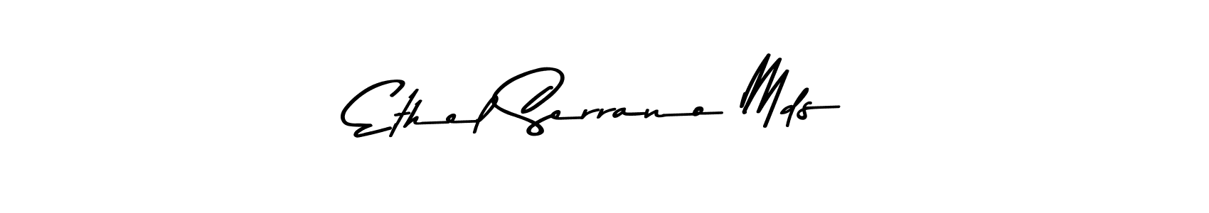 The best way (Asem Kandis PERSONAL USE) to make a short signature is to pick only two or three words in your name. The name Ethel Serrano Mds include a total of six letters. For converting this name. Ethel Serrano Mds signature style 9 images and pictures png