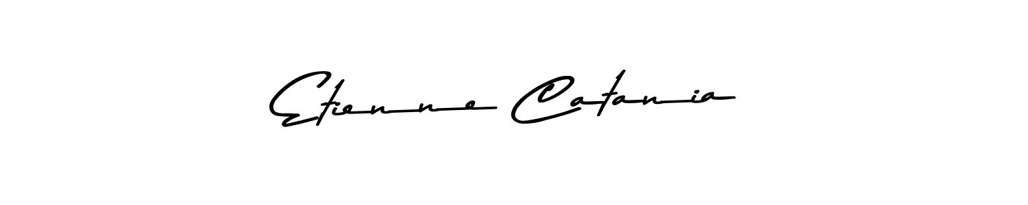 Design your own signature with our free online signature maker. With this signature software, you can create a handwritten (Asem Kandis PERSONAL USE) signature for name Etienne Catania. Etienne Catania signature style 9 images and pictures png