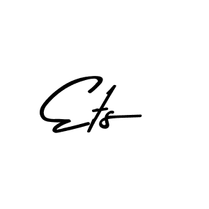 This is the best signature style for the Ets name. Also you like these signature font (Asem Kandis PERSONAL USE). Mix name signature. Ets signature style 9 images and pictures png