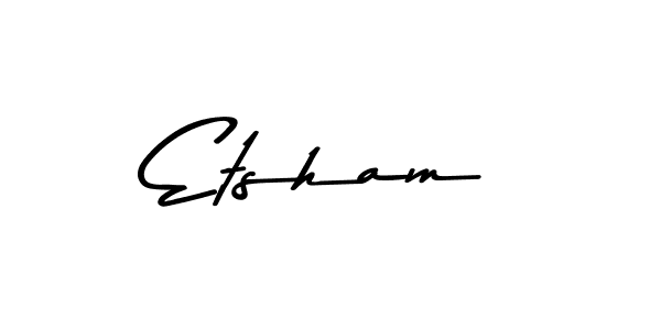 The best way (Asem Kandis PERSONAL USE) to make a short signature is to pick only two or three words in your name. The name Etsham include a total of six letters. For converting this name. Etsham signature style 9 images and pictures png