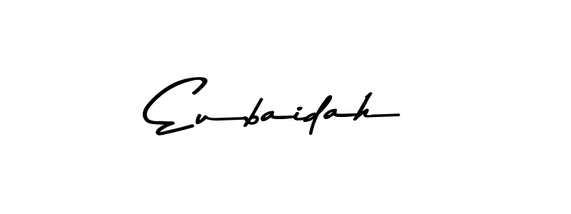 Make a beautiful signature design for name Eubaidah. Use this online signature maker to create a handwritten signature for free. Eubaidah signature style 9 images and pictures png