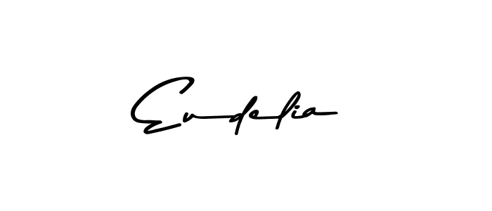 Eudelia stylish signature style. Best Handwritten Sign (Asem Kandis PERSONAL USE) for my name. Handwritten Signature Collection Ideas for my name Eudelia. Eudelia signature style 9 images and pictures png