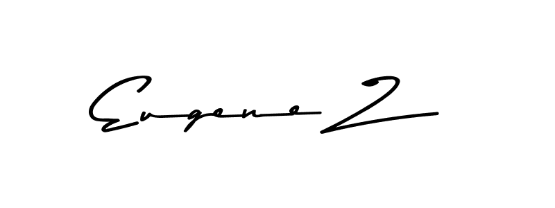 Eugene Z stylish signature style. Best Handwritten Sign (Asem Kandis PERSONAL USE) for my name. Handwritten Signature Collection Ideas for my name Eugene Z. Eugene Z signature style 9 images and pictures png