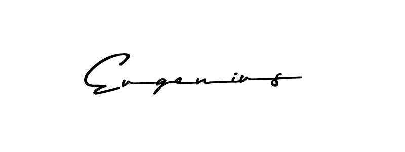 Use a signature maker to create a handwritten signature online. With this signature software, you can design (Asem Kandis PERSONAL USE) your own signature for name Eugenius. Eugenius signature style 9 images and pictures png