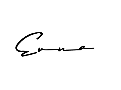 How to make Euna signature? Asem Kandis PERSONAL USE is a professional autograph style. Create handwritten signature for Euna name. Euna signature style 9 images and pictures png