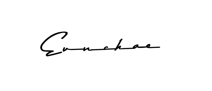 Create a beautiful signature design for name Eunchae. With this signature (Asem Kandis PERSONAL USE) fonts, you can make a handwritten signature for free. Eunchae signature style 9 images and pictures png